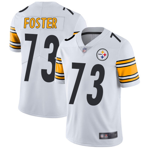 Men Pittsburgh Steelers Football #73 Limited White Ramon Foster Road Vapor Untouchable Nike NFL Jersey
